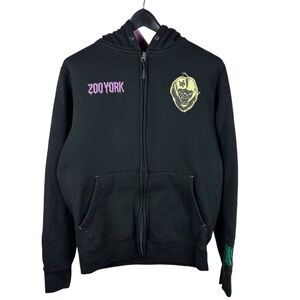 Mens Y2K Zoo York X Mountain Dew Skateboard Logo Hoodie Size M